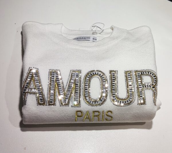 suÉter punto amour paris